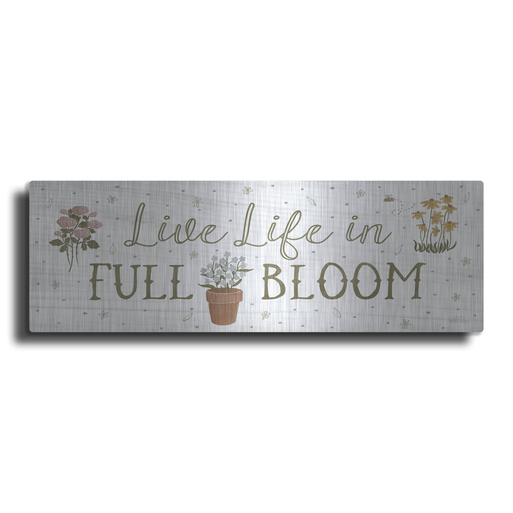 'Blooming Garden Ix' by Laura Marshall – Metal Wall Art
