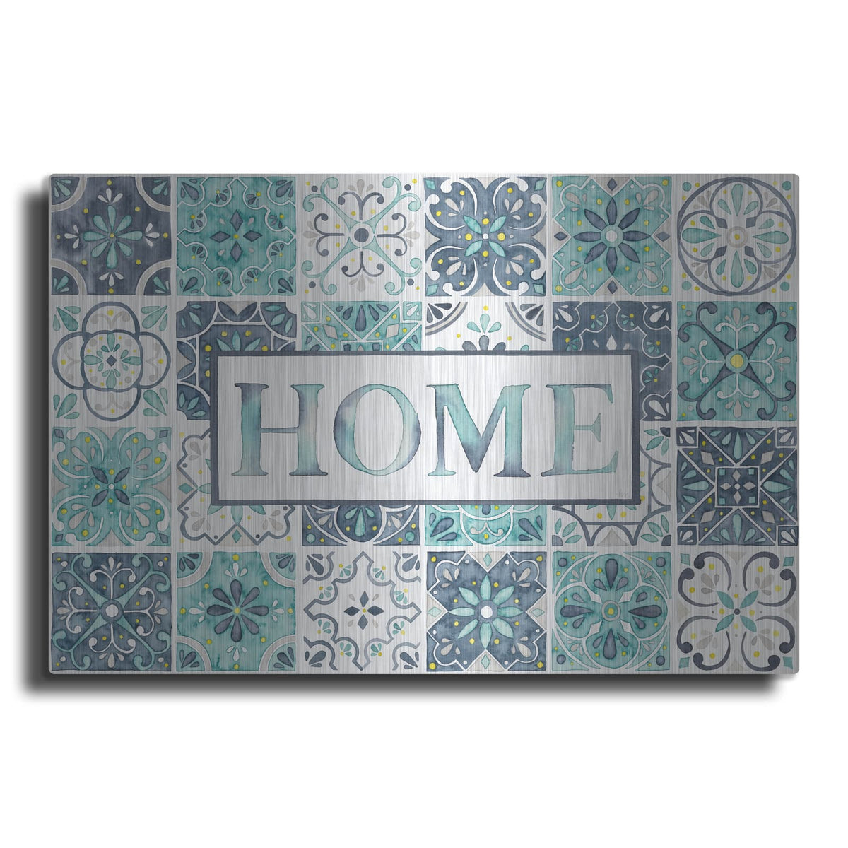 'Garden Getaway Home' by Laura Marshall – Metal Wall Art