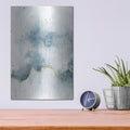 'Flow With Gold 2' by Laura Marshall – Metal Wall Art, 12x16 room view