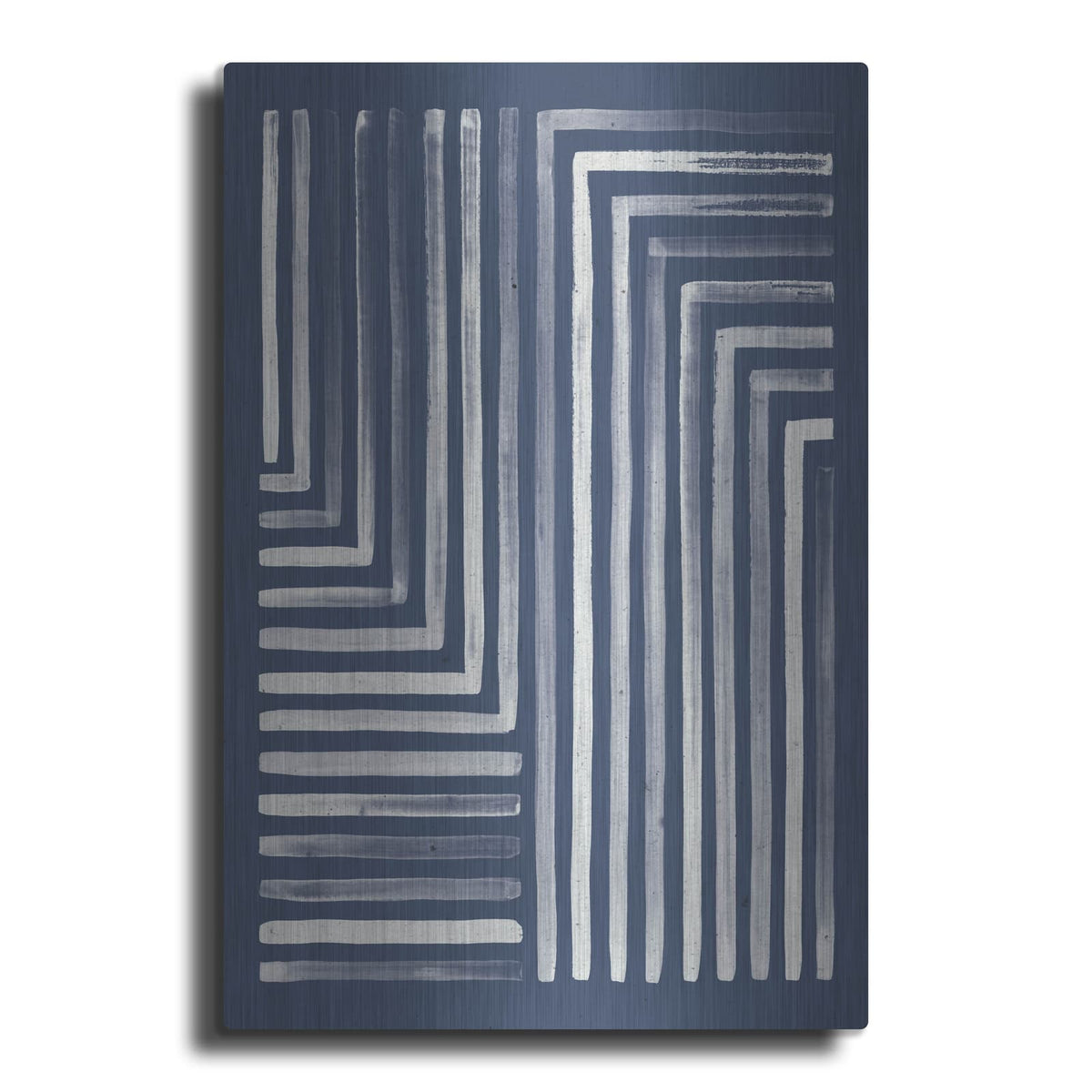'Blue Sunset 3' by Laura Marshall – Metal Wall Art