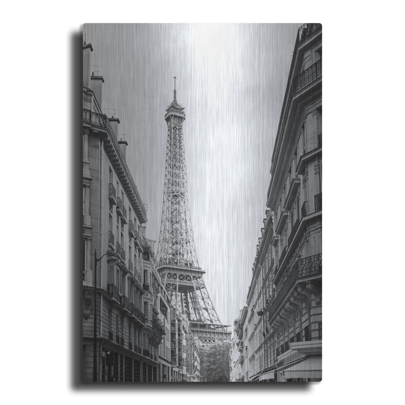 'Eiffel Glimpse' by Laura Marshall – Metal Wall Art