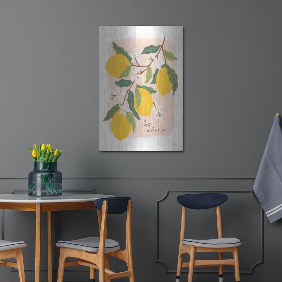 'Marche Aux Fruits 2 V2' by Laura Marshall – Metal Wall Art, 24x36 room view
