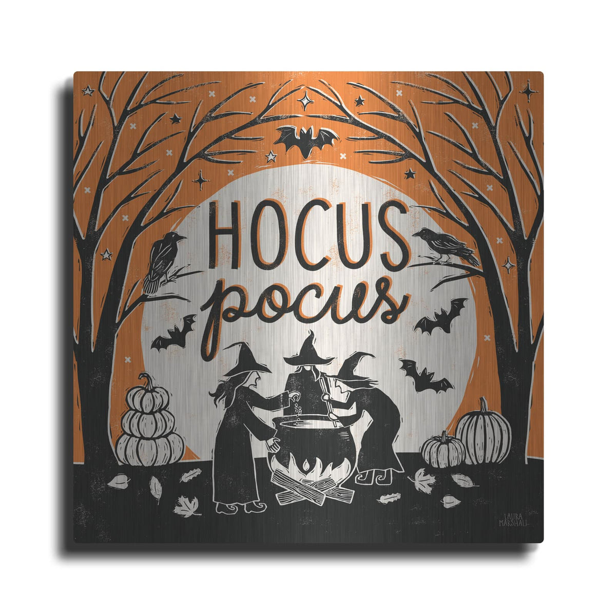 'Hocus Pocus 2' by Laura Marshall – Metal Wall Art
