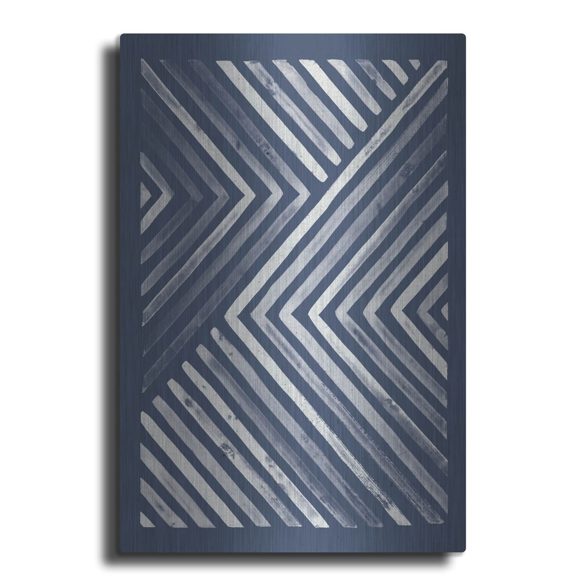 'Blue Sunset 1' by Laura Marshall – Metal Wall Art