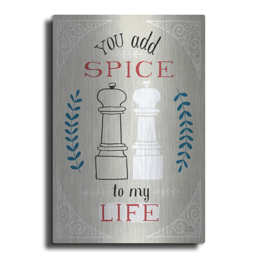 'Spice To Life' by Michael Mullan – Metal Wall Art