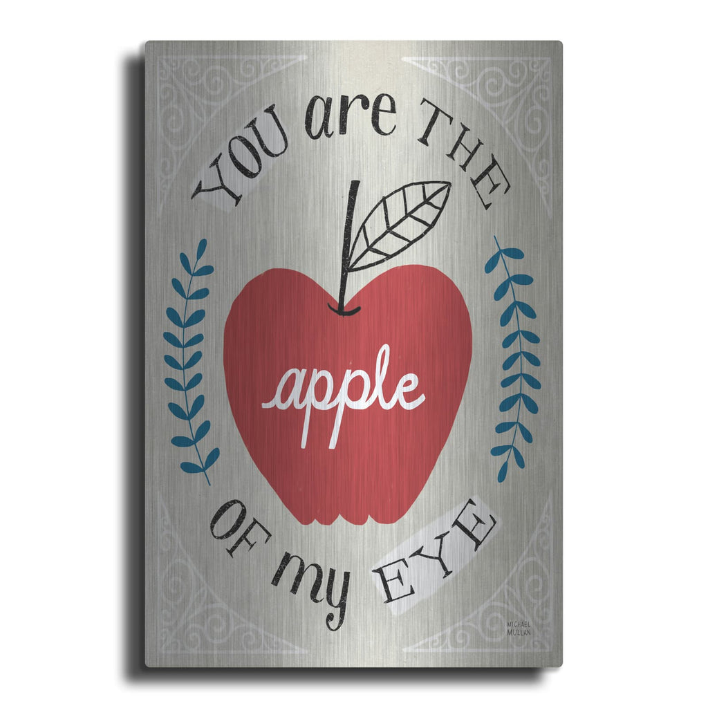 'Apple Of My Eye' by Michael Mullan – Metal Wall Art