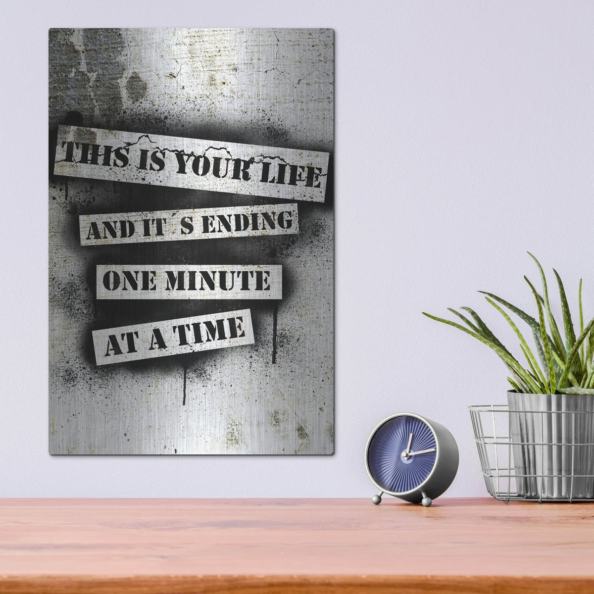 'This is Your Life' by Nicklas Gustafsson – Metal Wall Art, 12x16 room view