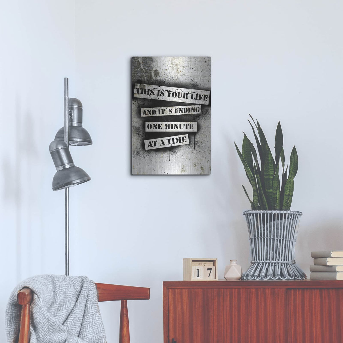 'This is Your Life' by Nicklas Gustafsson – Metal Wall Art, 16x24 room view