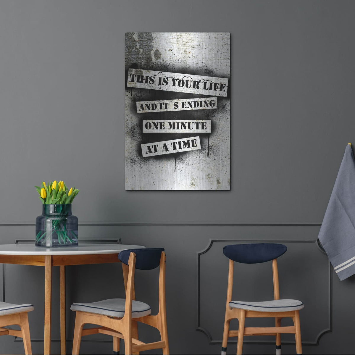 'This is Your Life' by Nicklas Gustafsson – Metal Wall Art, 24x36 room view