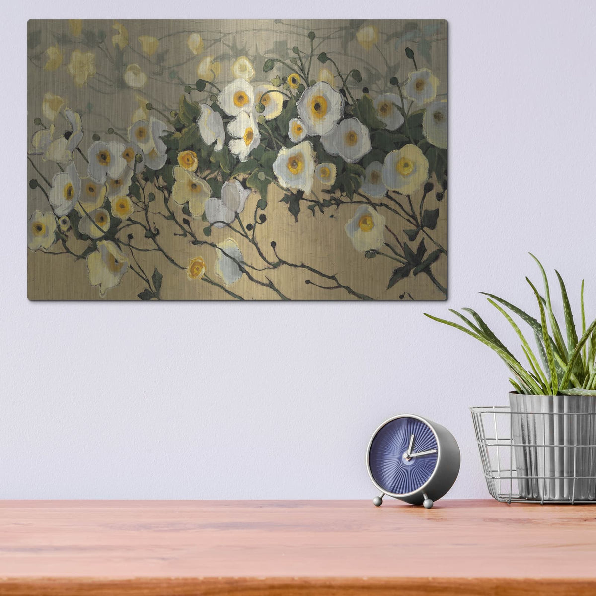 '22709 - Breezes' by Shirley Novak – Metal Wall Art, 16x12 room view