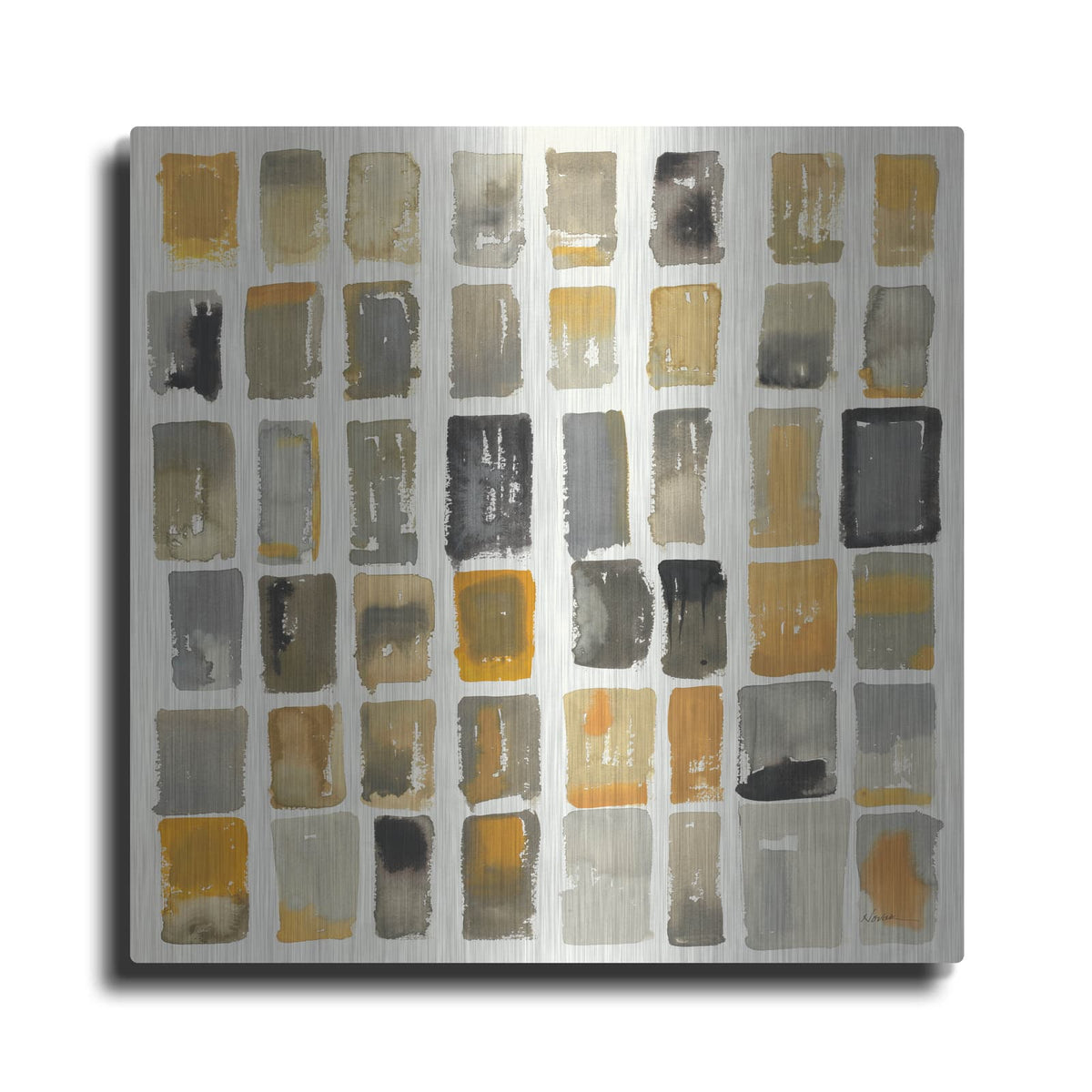 'City Windows 2 Autumn' by Shirley Novak – Metal Wall Art