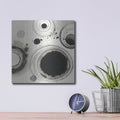 'Planetary 4' by Shirley Novak – Metal Wall Art, 12x12 room view