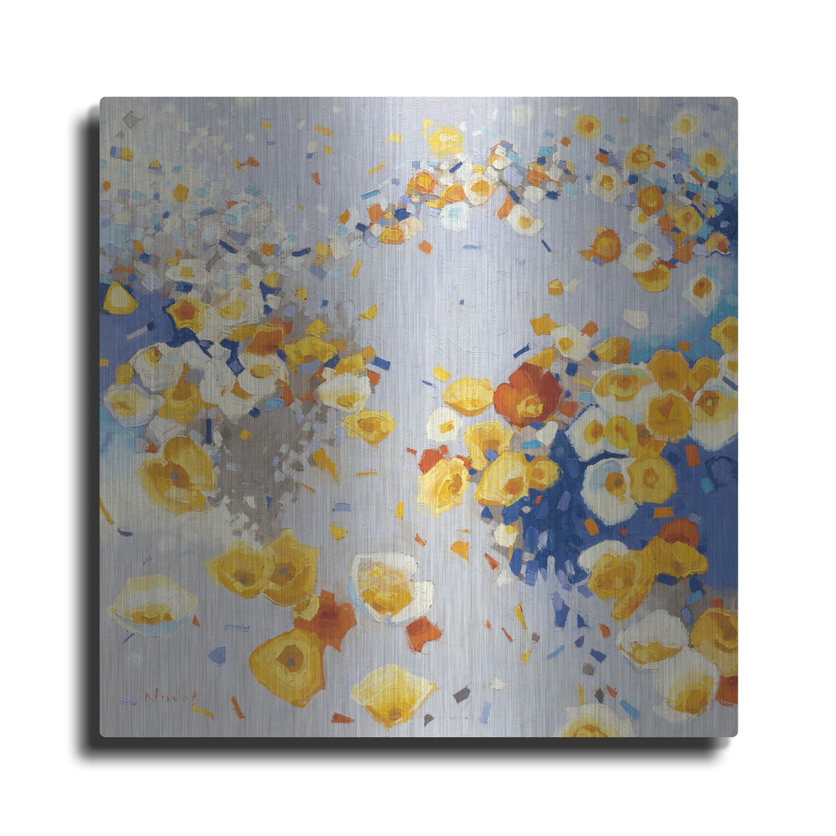 'Millefiori' by Shirley Novak – Metal Wall Art