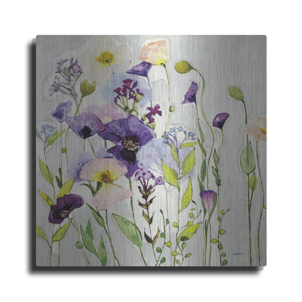 'Reve De Coquelicot' by Shirley Novak – Metal Wall Art