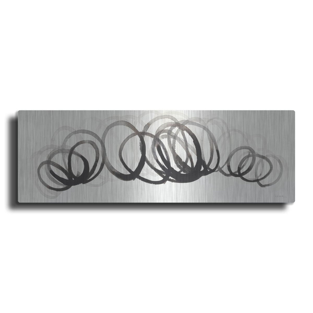 'Swirling Element 2' by Shirley Novak – Metal Wall Art