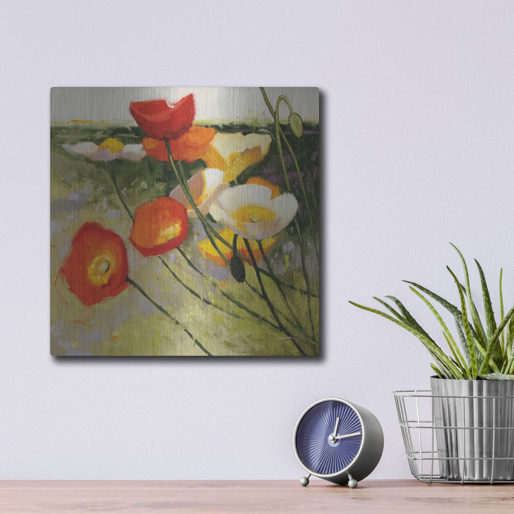 'My Favorite' by Shirley Novak – Metal Wall Art, 12x12 room view