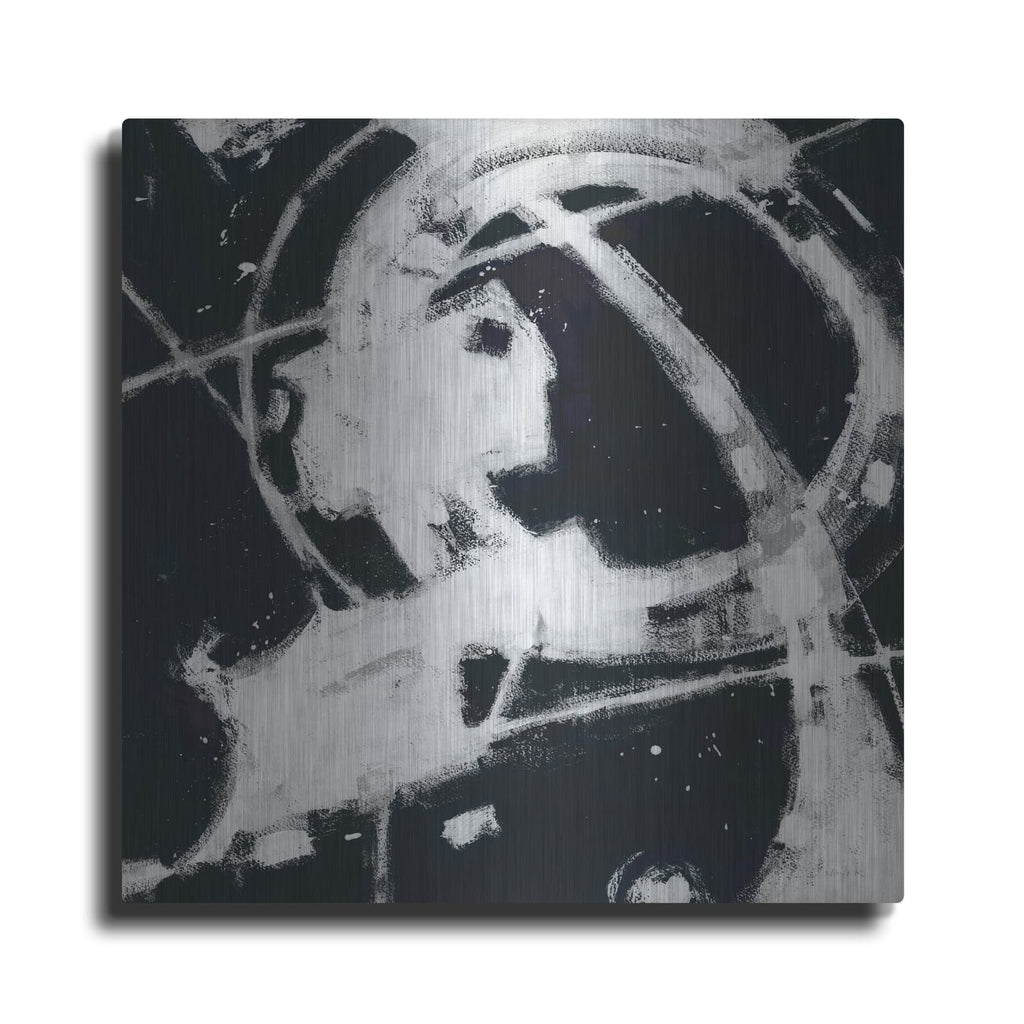 'Expression Abstract 3 Bw' by Shirley Novak – Metal Wall Art
