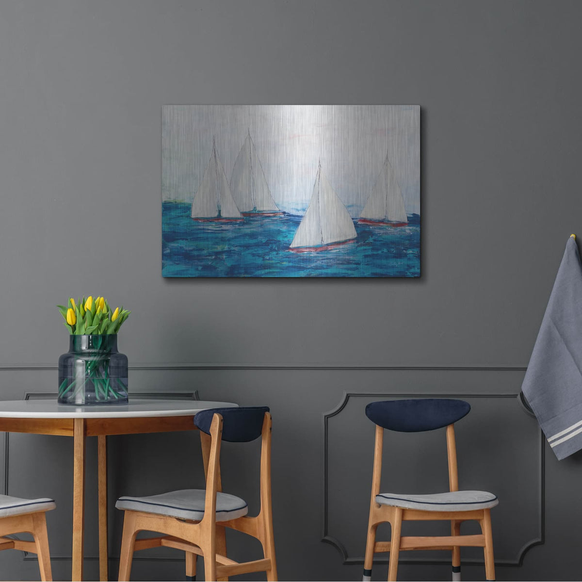 'Broad Reach' by Courtney Prahl – Metal Wall Art, 36x24 room view