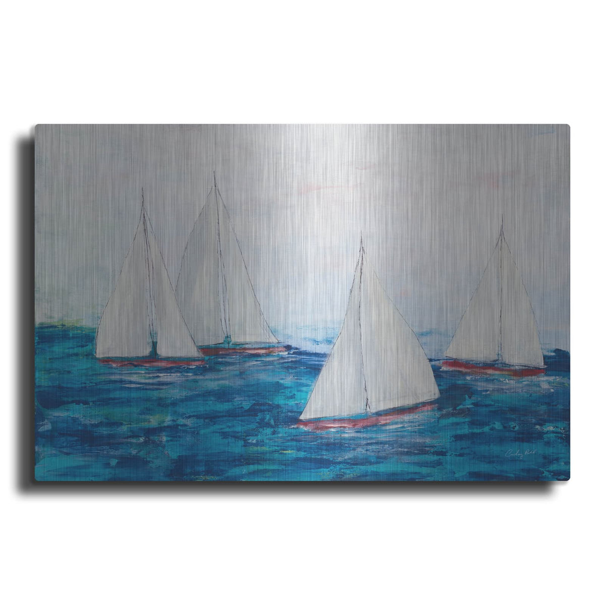 'Broad Reach' by Courtney Prahl – Metal Wall Art
