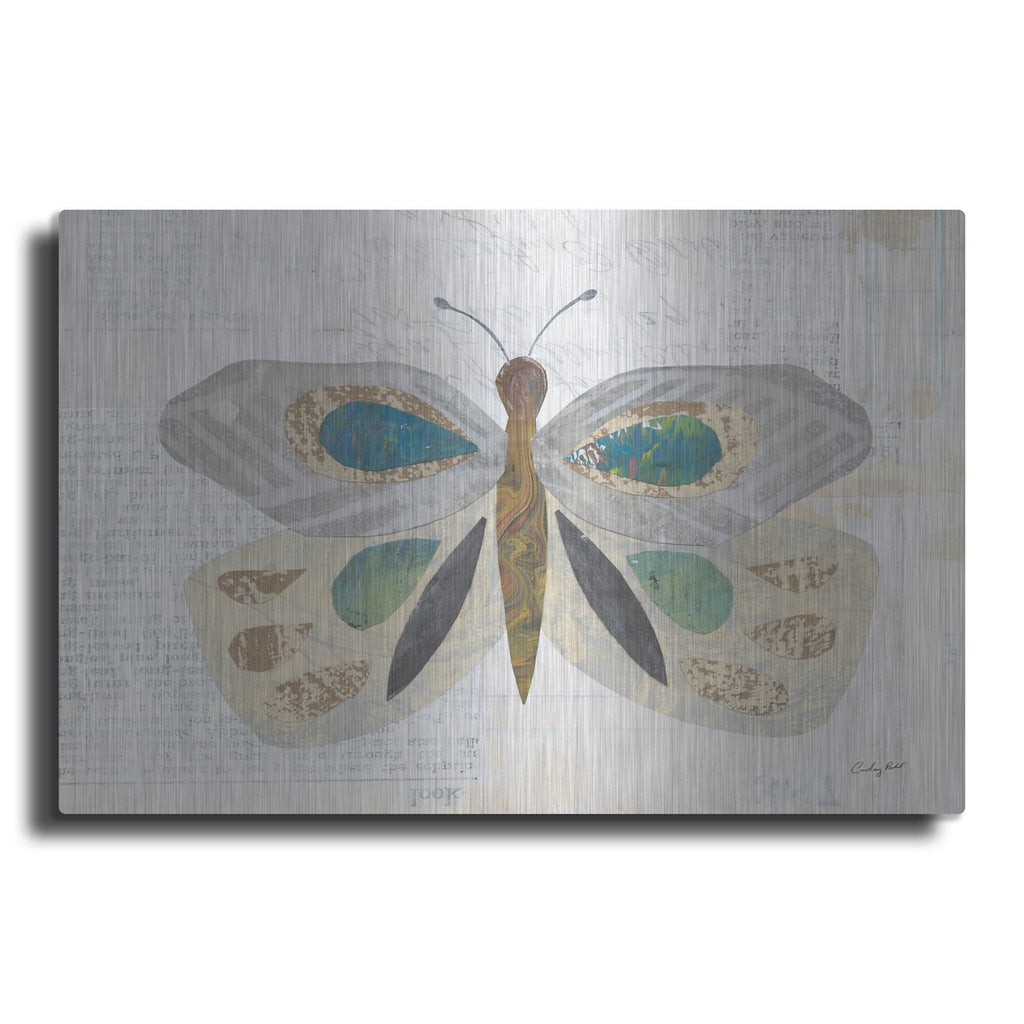'Gentle Butterfly 1' by Courtney Prahl – Metal Wall Art
