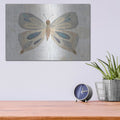 'Gentle Butterfly 2' by Courtney Prahl – Metal Wall Art, 16x12 room view