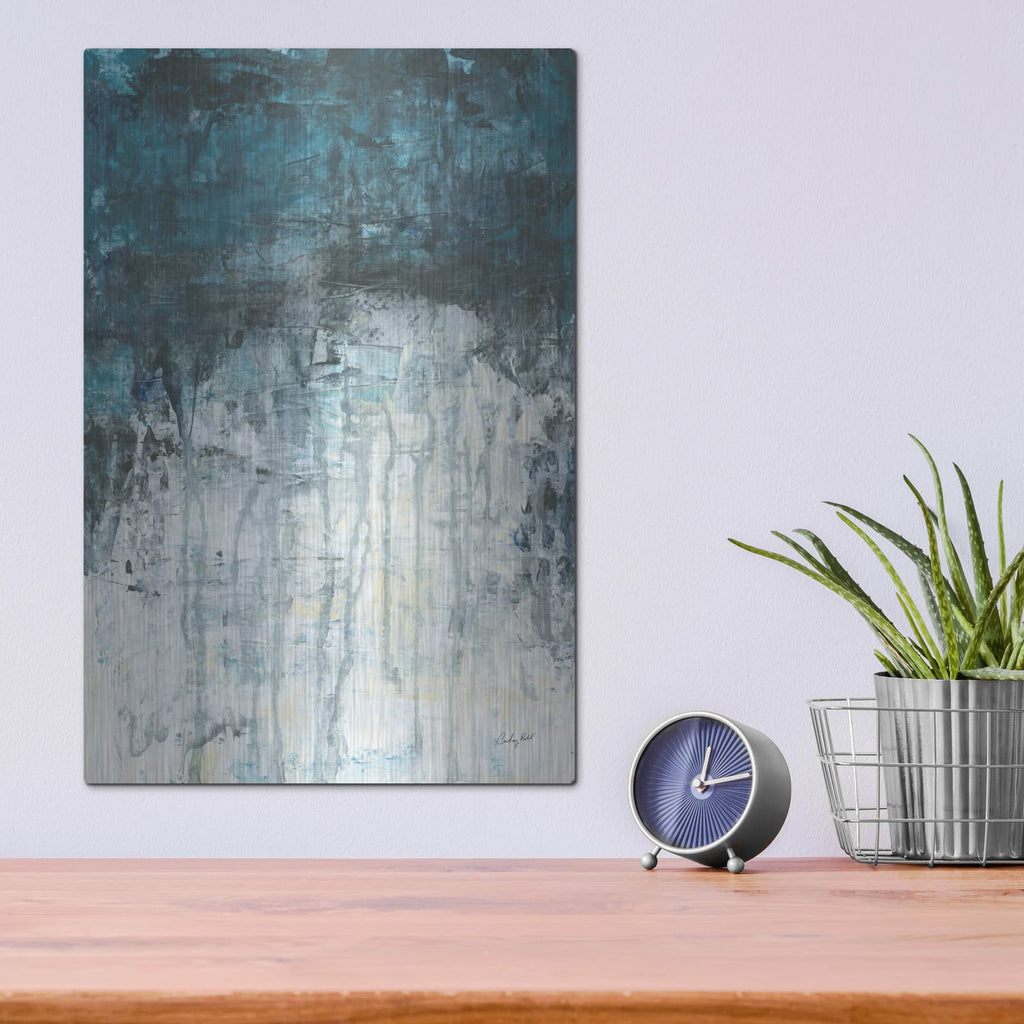 'Glacial' by Courtney Prahl – Metal Wall Art, 12x16 room view