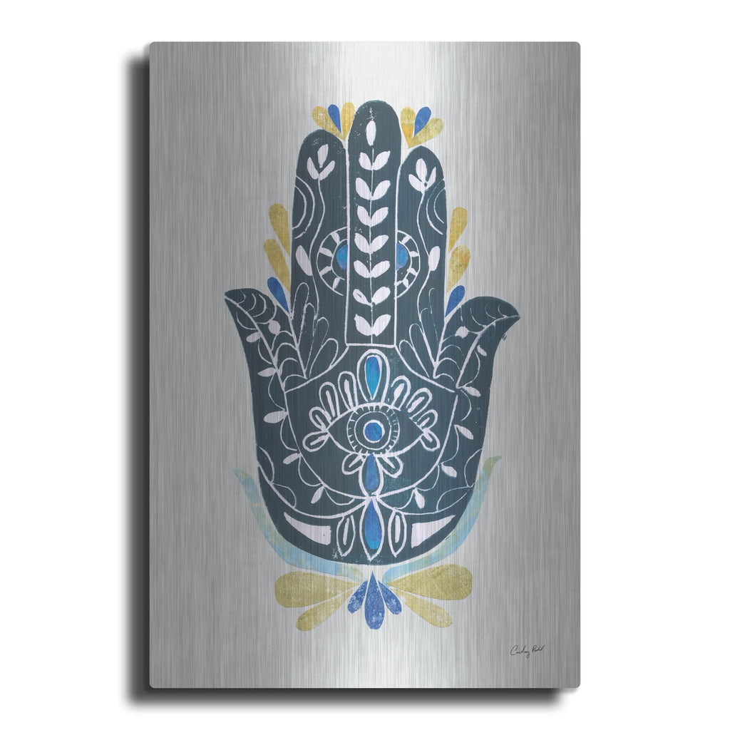 'Hamsa 1 Collage' by Courtney Prahl – Metal Wall Art