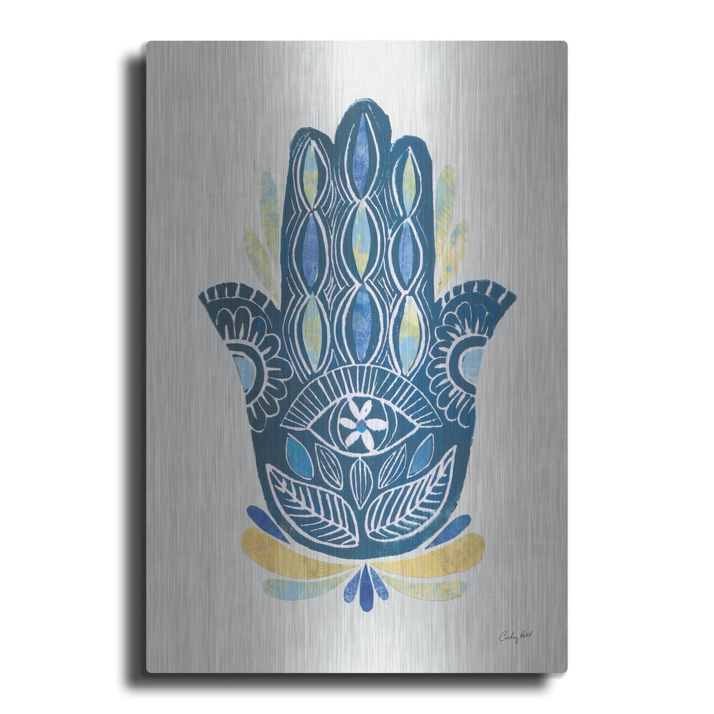 'Hamsa 2 Collage' by Courtney Prahl – Metal Wall Art