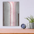 'Kindness 1 Pink' by Courtney Prahl – Metal Wall Art, 12x16 room view