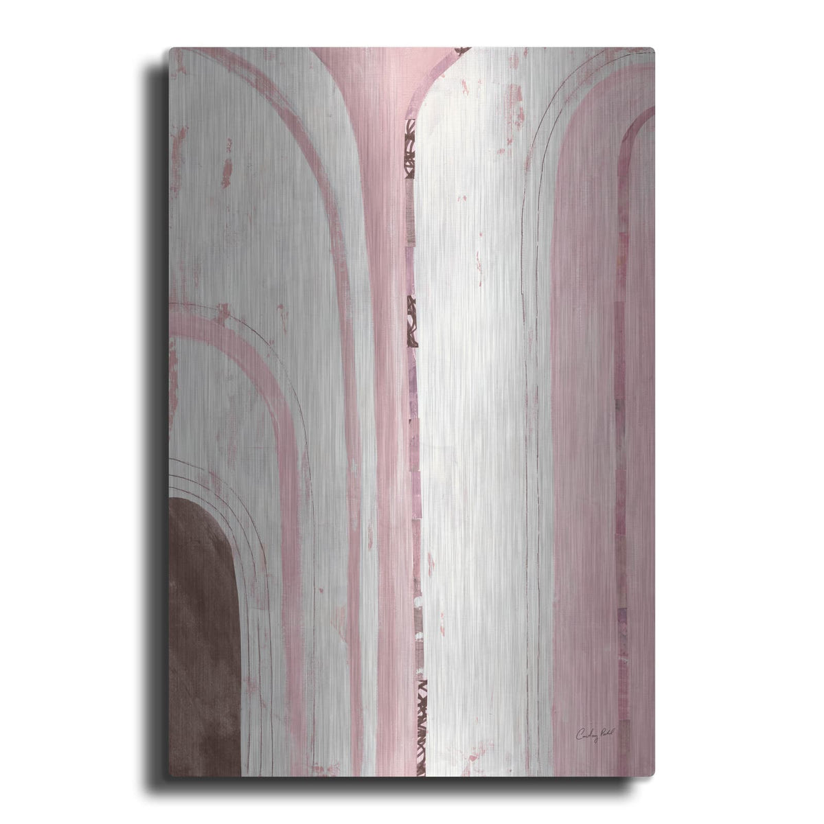'Kindness 2 Pink' by Courtney Prahl – Metal Wall Art