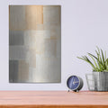 'Layered' by Courtney Prahl – Metal Wall Art, 12x16 room view