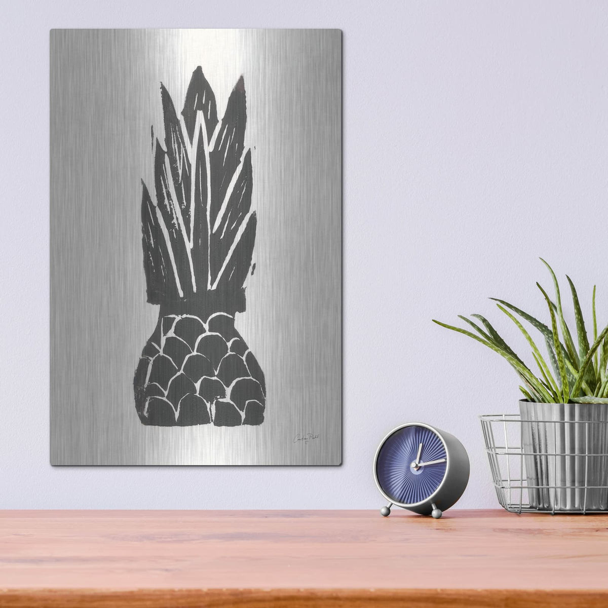 'Planted V3' by Courtney Prahl – Metal Wall Art, 12x16 room view