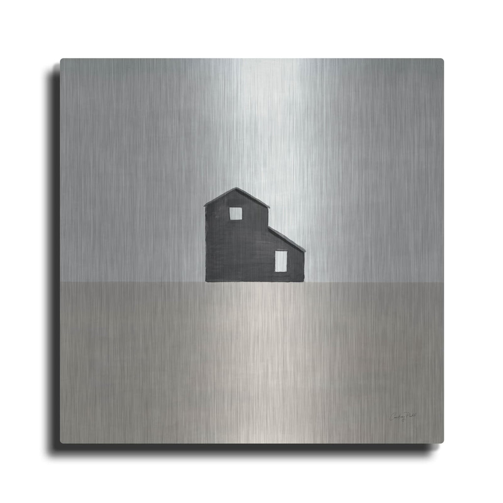 'Rural Simplicity 1 Neutral' by Courtney Prahl – Metal Wall Art