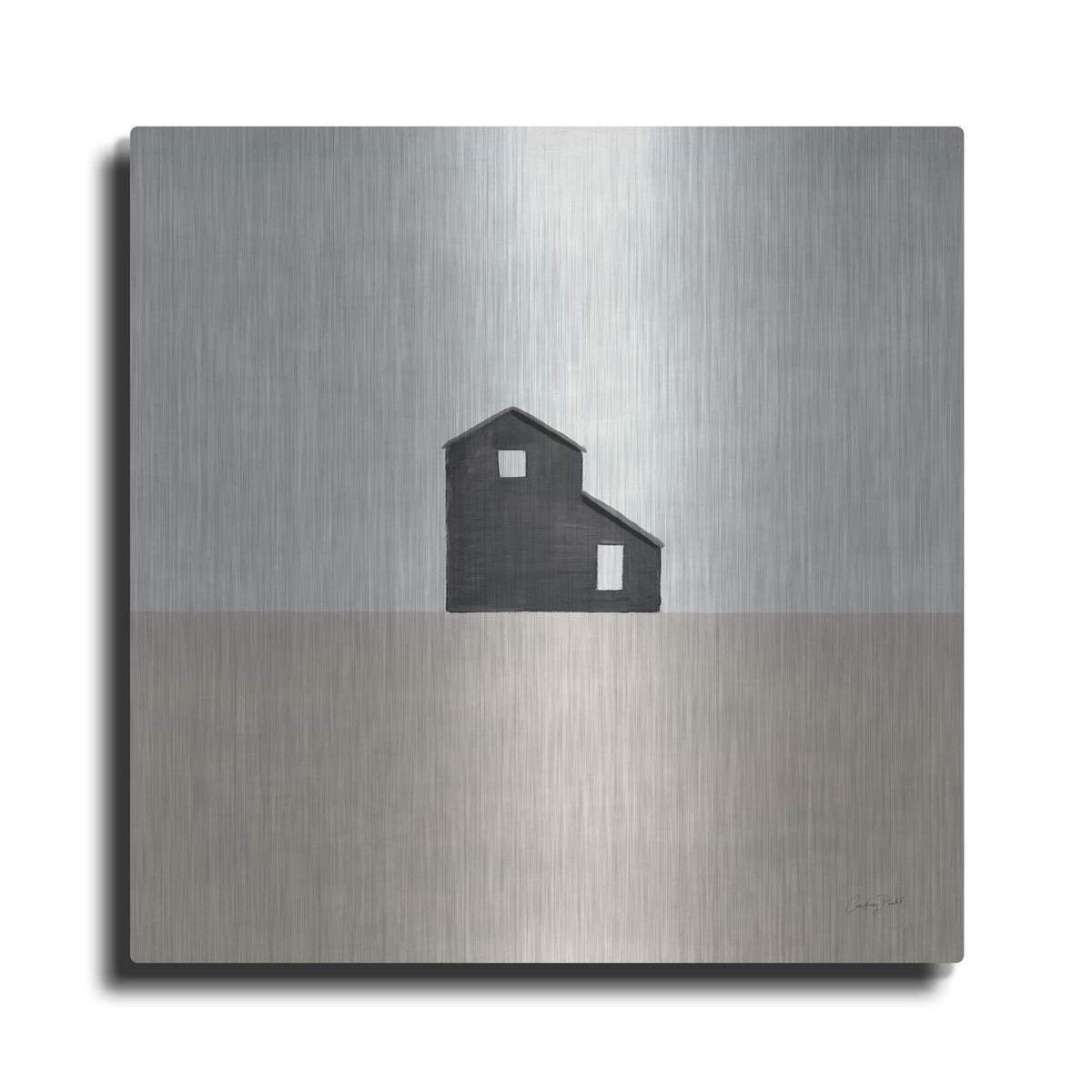 'Rural Simplicity 1 Neutral' by Courtney Prahl – Metal Wall Art