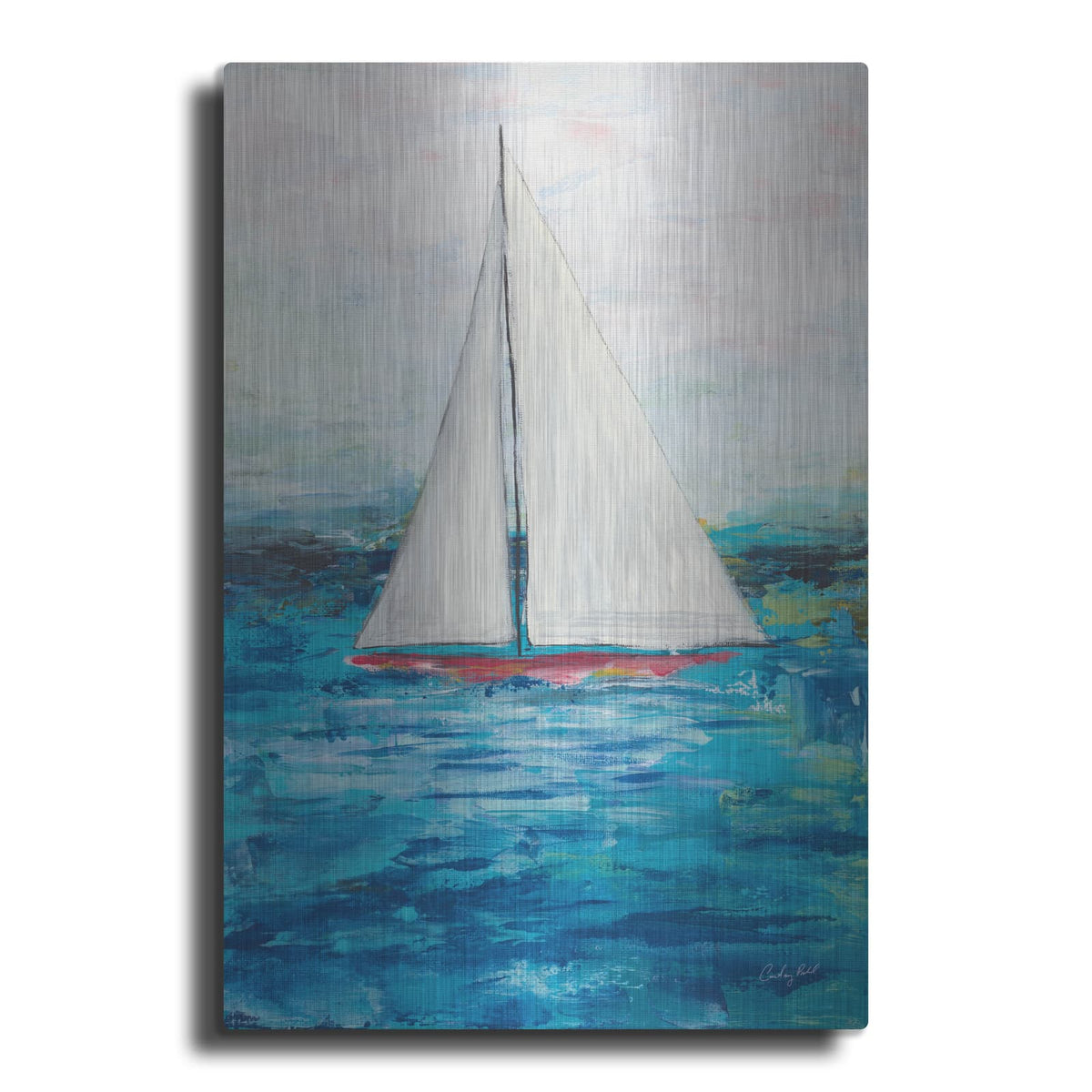 'Set Sail' by Courtney Prahl – Metal Wall Art