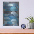 'Shape Shift 1' by Courtney Prahl – Metal Wall Art, 12x16 room view