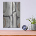 'Shape Shift 2' by Courtney Prahl – Metal Wall Art, 12x16 room view