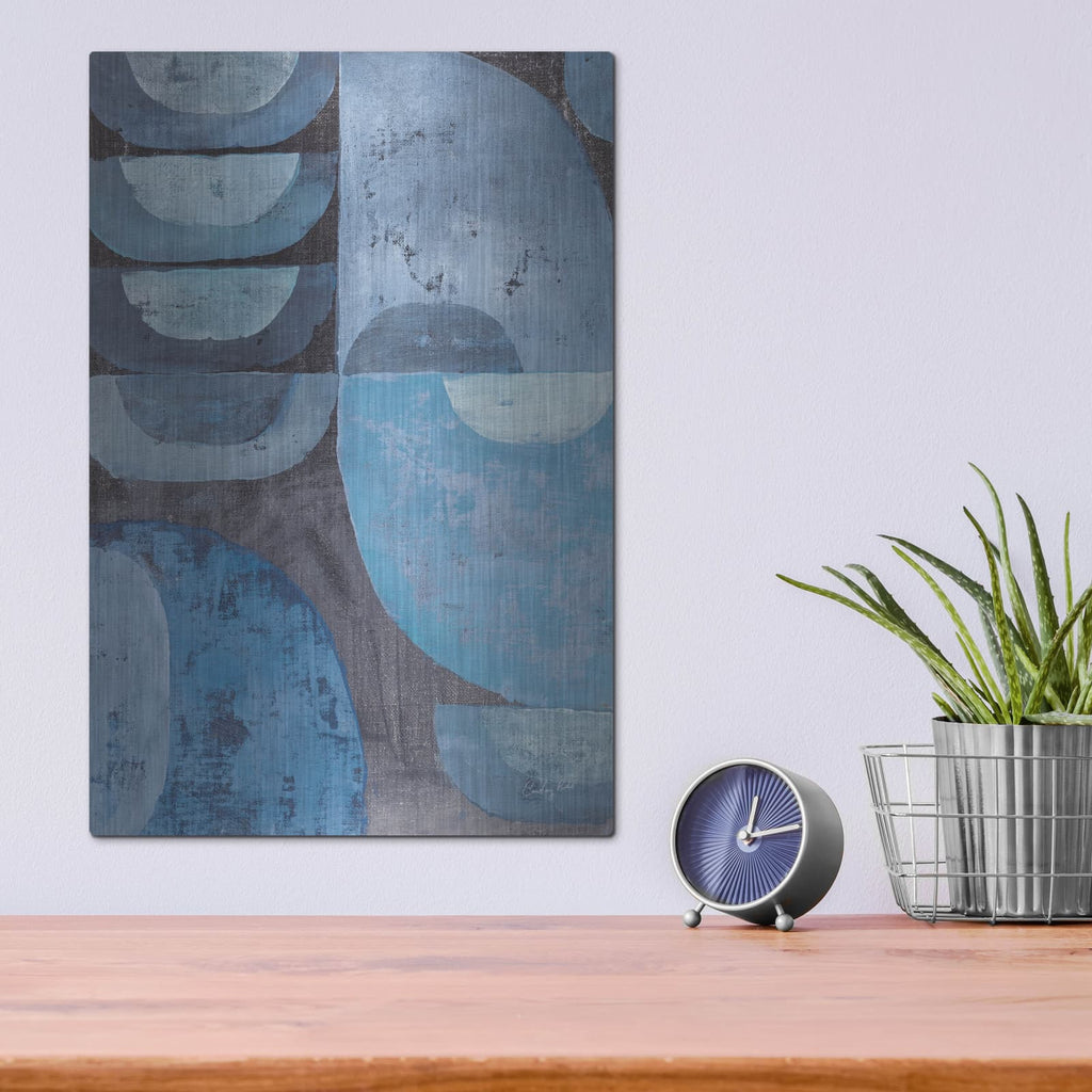 'Shape Shift 4' by Courtney Prahl – Metal Wall Art, 12x16 room view