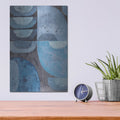 'Shape Shift 4' by Courtney Prahl – Metal Wall Art, 12x16 room view
