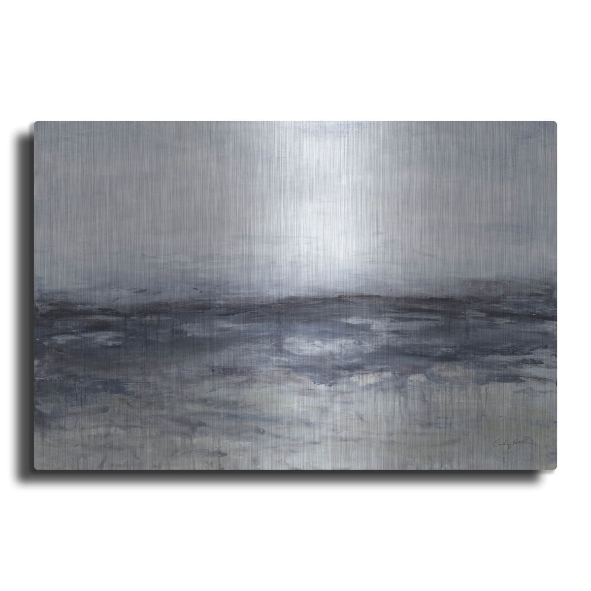 'Stormy Seas' by Courtney Prahl – Metal Wall Art