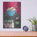 'Tablescape Sushi' by Courtney Prahl – Metal Wall Art, 12x16 room view