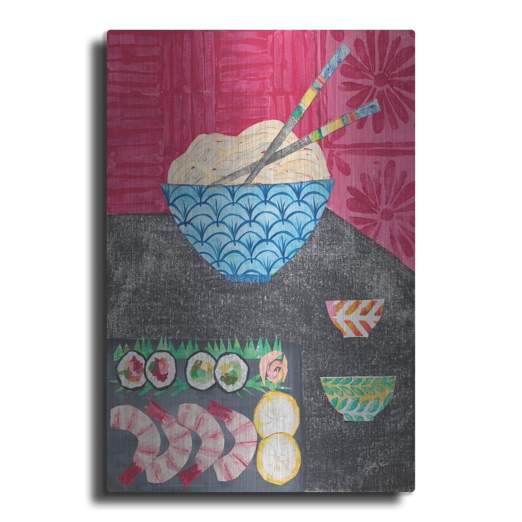 'Tablescape Sushi' by Courtney Prahl – Metal Wall Art