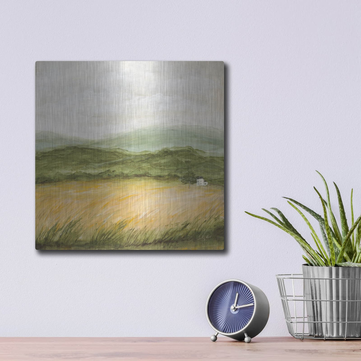 'Windswept 2' by Courtney Prahl – Metal Wall Art, 12x12 room view
