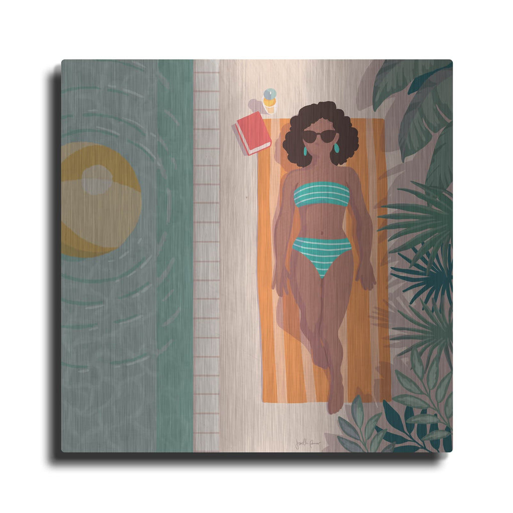 'Beach Babes 3' by Janelle Penner – Metal Wall Art