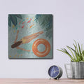 'Beach Babes 4' by Janelle Penner – Metal Wall Art, 12x12 room view