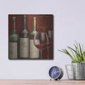 'Bistro Paris 3' by Janelle Penner – Metal Wall Art, 12x12 room view