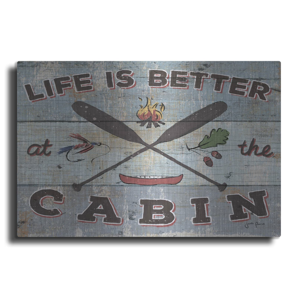 'Cabin Fever 1' by Janelle Penner – Metal Wall Art