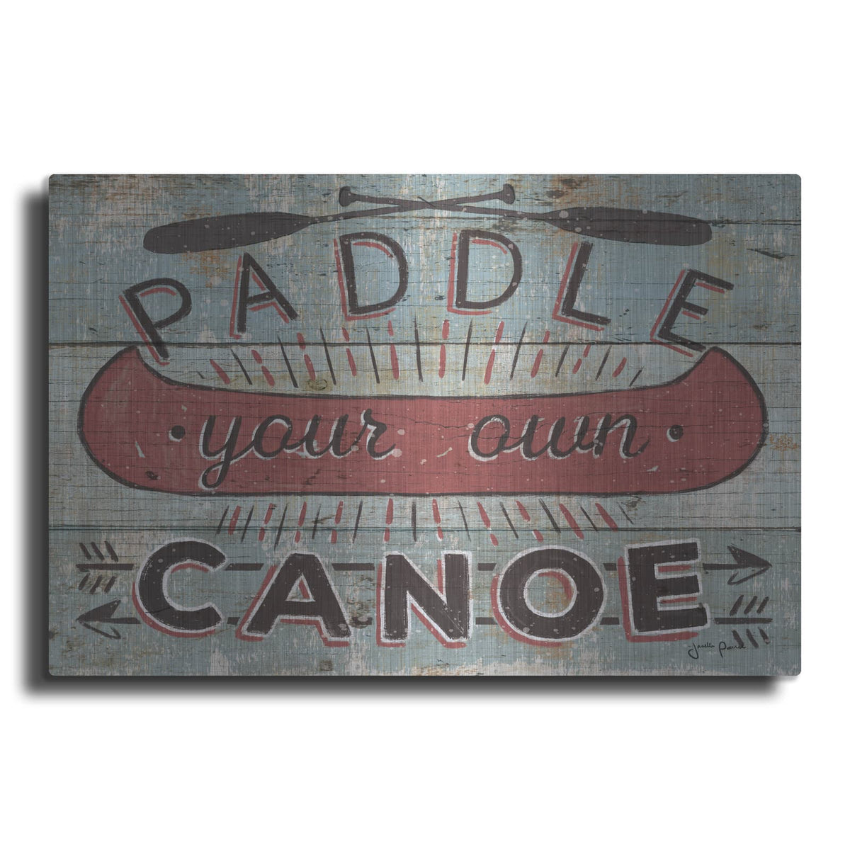 'Cabin Fever 2' by Janelle Penner – Metal Wall Art