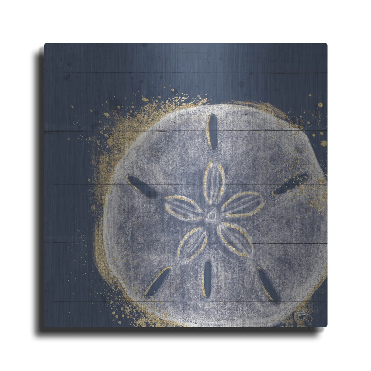 'Calm Seas 10 No Words' by Janelle Penner – Metal Wall Art