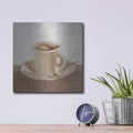 'Coffee And Co 2 Neutral' by Janelle Penner – Metal Wall Art, 12x12 room view